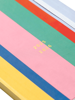 Busy B Stripe Busy Life Dual Schedule 2025-26 Diary, Stripe - view 2, Stripe