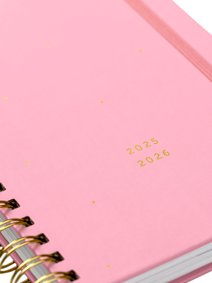 Busy B Spots Busy Life 2025-26 Planner, Pink - view 2, Pink