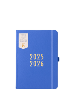 Busy B Perfect Planner Mid Year Academic 2025-26 Diary, Blue, Blue