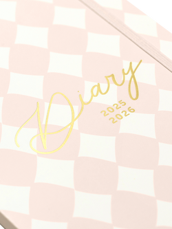 Busy B Check Week to View Mid Year Academic 2025-26 Diary, Harlequin - view 2, Harlequin