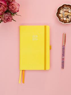 MUM's Office Mid Year Academic 2025-26 Family Diary, Lemon - view 2, Lemon