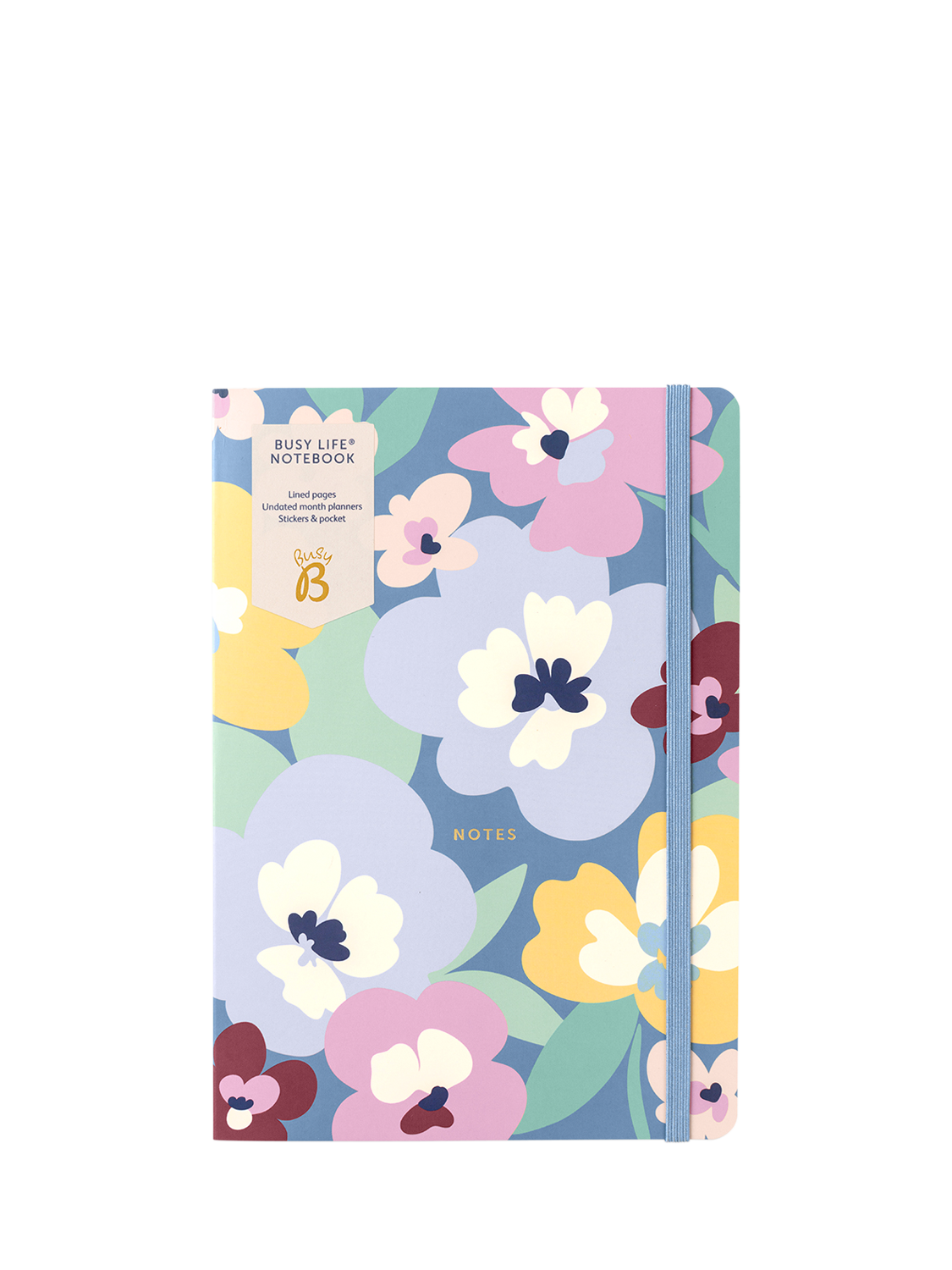 Busy B Busy Life Floral Notebook, Multi