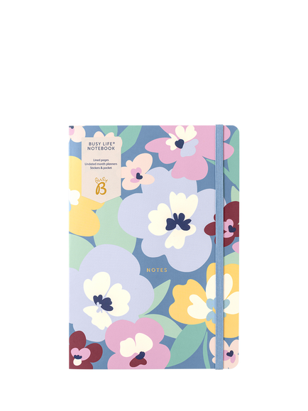 Busy B Busy Life Floral Notebook, Multi, Multi