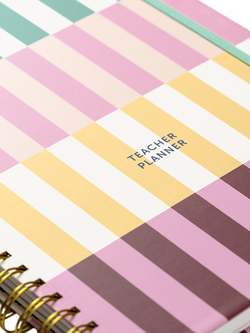 Busy B Stripe Teacher Planner, Stripe - view 2, Stripe