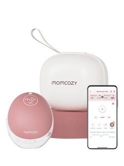 Momcozy M9 Mobile Flow Single Breast Pump, Pink
