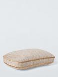 John Lewis Textured Squoval Boxed Cushion, Natural