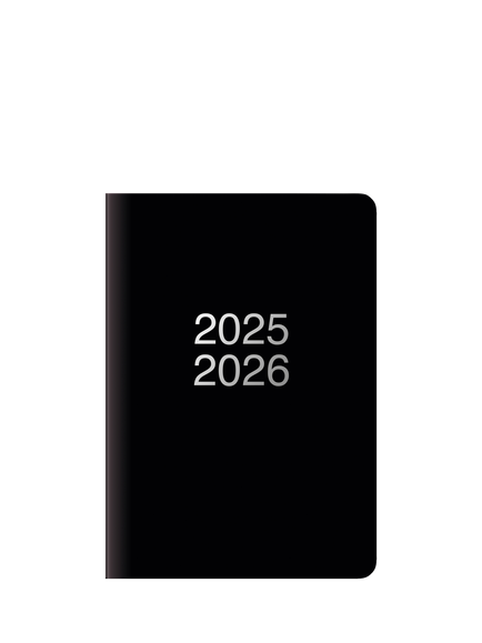 Letts A6 Dazzle Day Per Page Mid Year Academic 2025-26 Diary, 