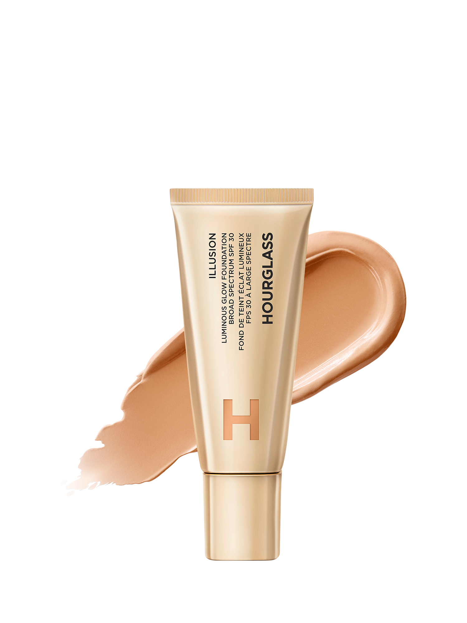 Product image 1 of 6, which shows Hourglass Illusion Luminous Glow Foundation SPF 30, 19
