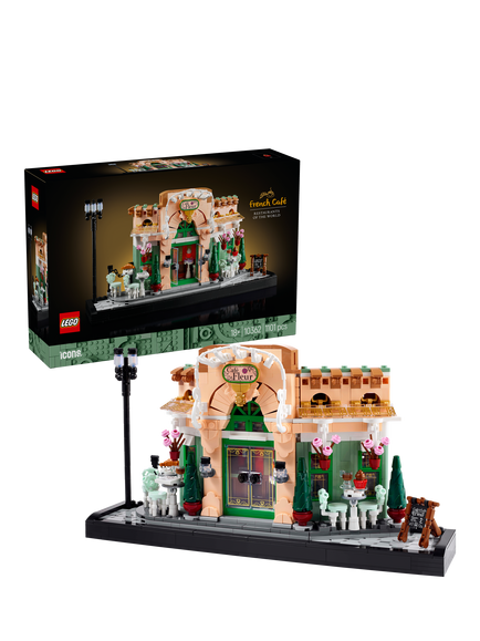 LEGO Icons French Café Home Decor Set for Adults 10362, Multi