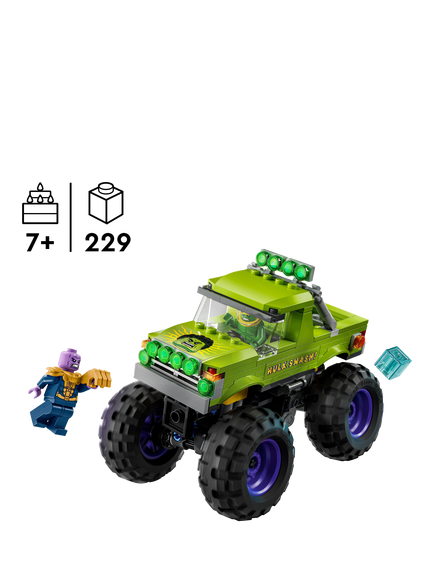 LEGO Marvel 76312 Hulk Truck vs. Thanos Set - view 2, Multi