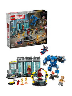 LEGO Marvel Iron Man’s Laboratory: Hall of Armour Set 76315, Multi