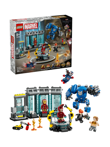 LEGO Marvel Iron Man’s Laboratory: Hall of Armour Set 76315, Multi