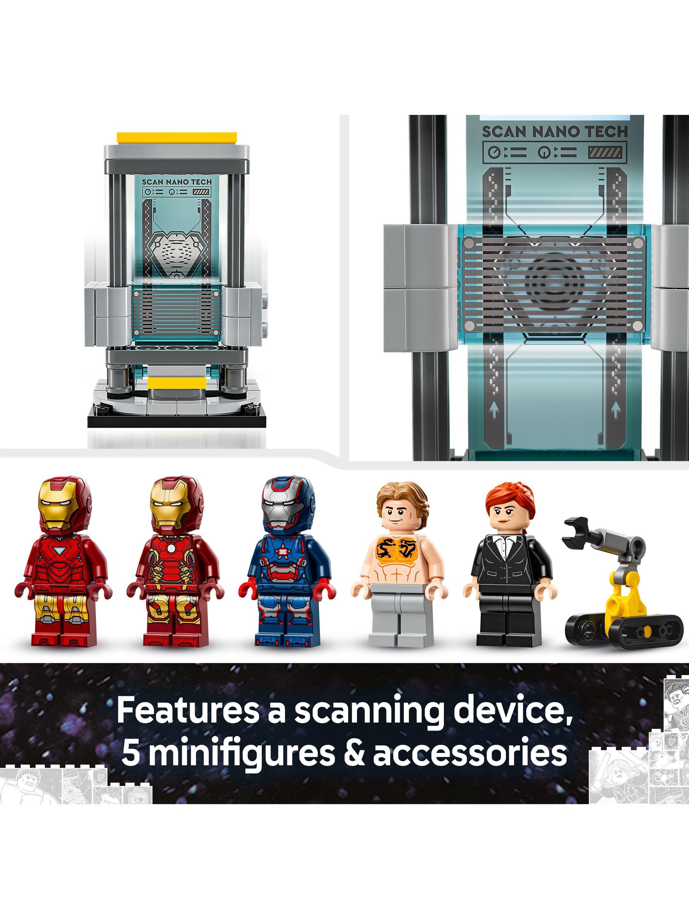 LEGO Marvel Iron Man's Laboratory: Hall of Armour Set 76315