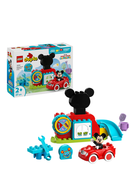 LEGO DUPLO | Disney Mickey Mouse Clubhouse & Car Set 10454, Multi