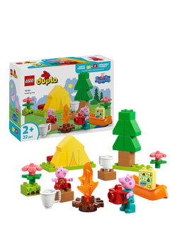 LEGO DUPLO 10542 Peppa Pig Camping Trip, Multi