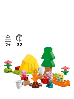 LEGO DUPLO 10542 Peppa Pig Camping Trip - view 2, Multi