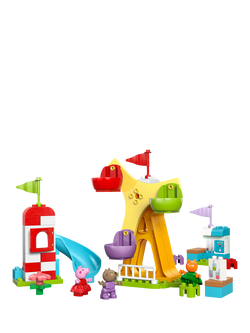 LEGO DUPLO Peppa Pig Funfair Toddler Learning Toy 10453 - view 2, Multi