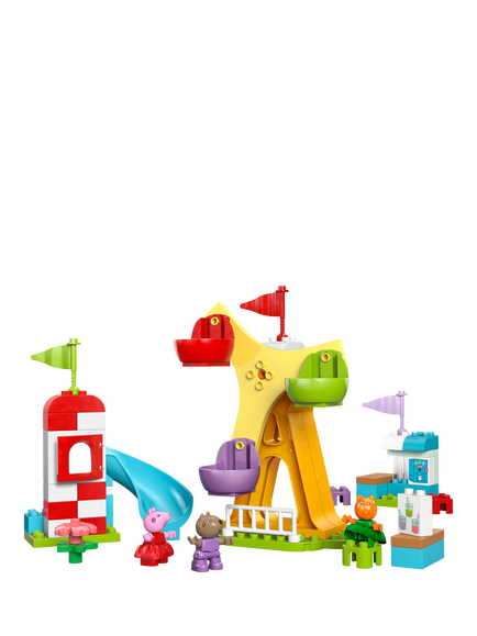 LEGO DUPLO Peppa Pig Funfair Toddler Learning Toy 10453 - view 2, Multi