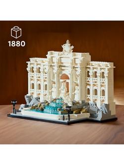 LEGO Architecture Trevi Fountain Model Set for Adults 21062 - view 2, Multi