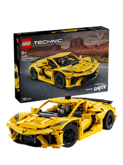LEGO Technic Chevrolet Corvette Stingray Car Toy Set 42205, Multi