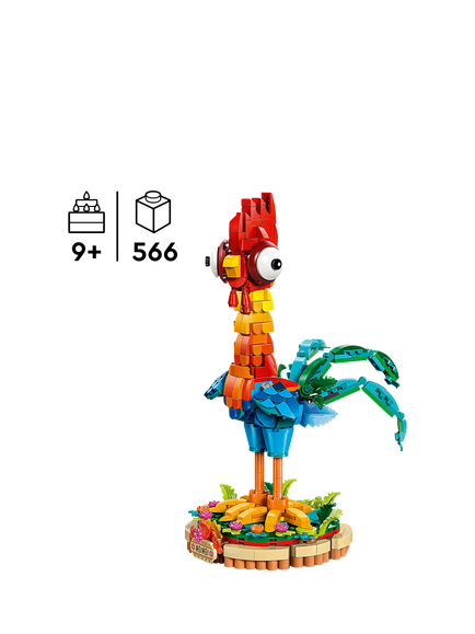 LEGO ǀ Disney Moana 2 Heihei Buildable Animal Toy 43272 - view 2, Multi