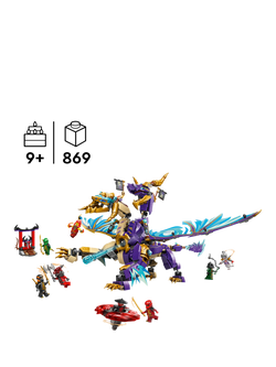 LEGO NINJAGO Arc Dragon of Focus Ninja Building Toy 71836 - view 2, Multi