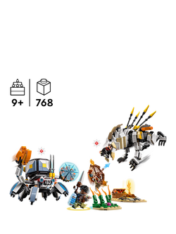LEGO Horizon Adventures 77037 Aloy & Varl vs. Shell-Walker & Sawtooth - view 2, Multi