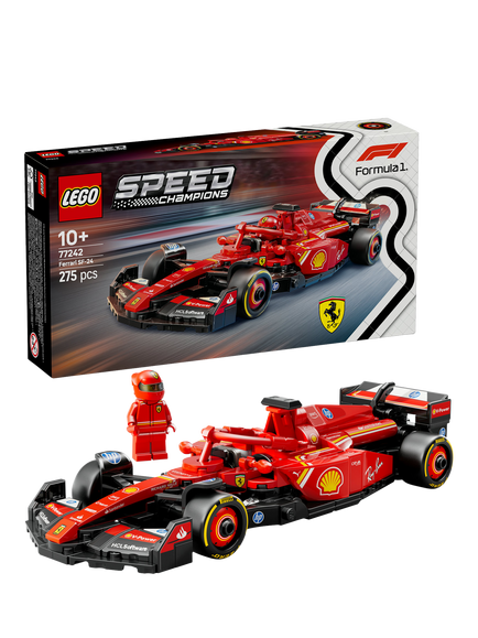 LEGO Speed Champions Ferrari SF-24 F1 Race Car Toy 77242, Multi