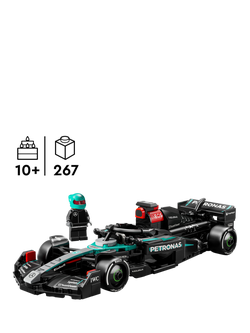 LEGO Speed Champions 77244 Mercedes-AMG PETRONAS F1 Team W15 E Performance Race Car Set - view 2, Multi