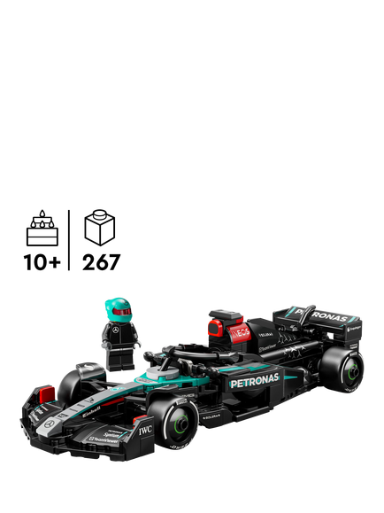 LEGO Speed Champions 77244 Mercedes-AMG PETRONAS F1 Team W15 E Performance Race Car Set - view 2, Multi