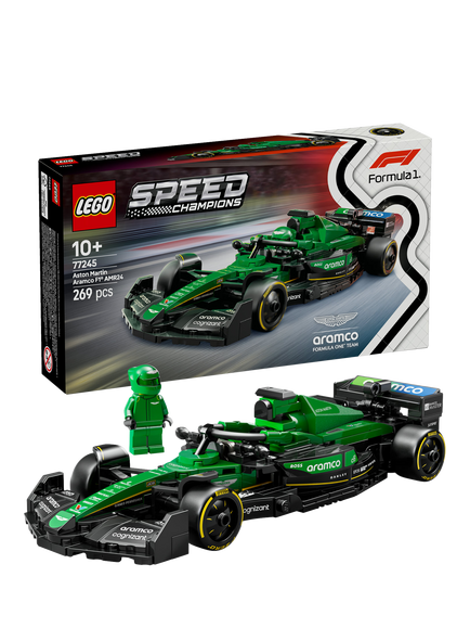 LEGO Speed Champions 77245 Aston Martin Aramco F1 AMR24 Race Car, Multi
