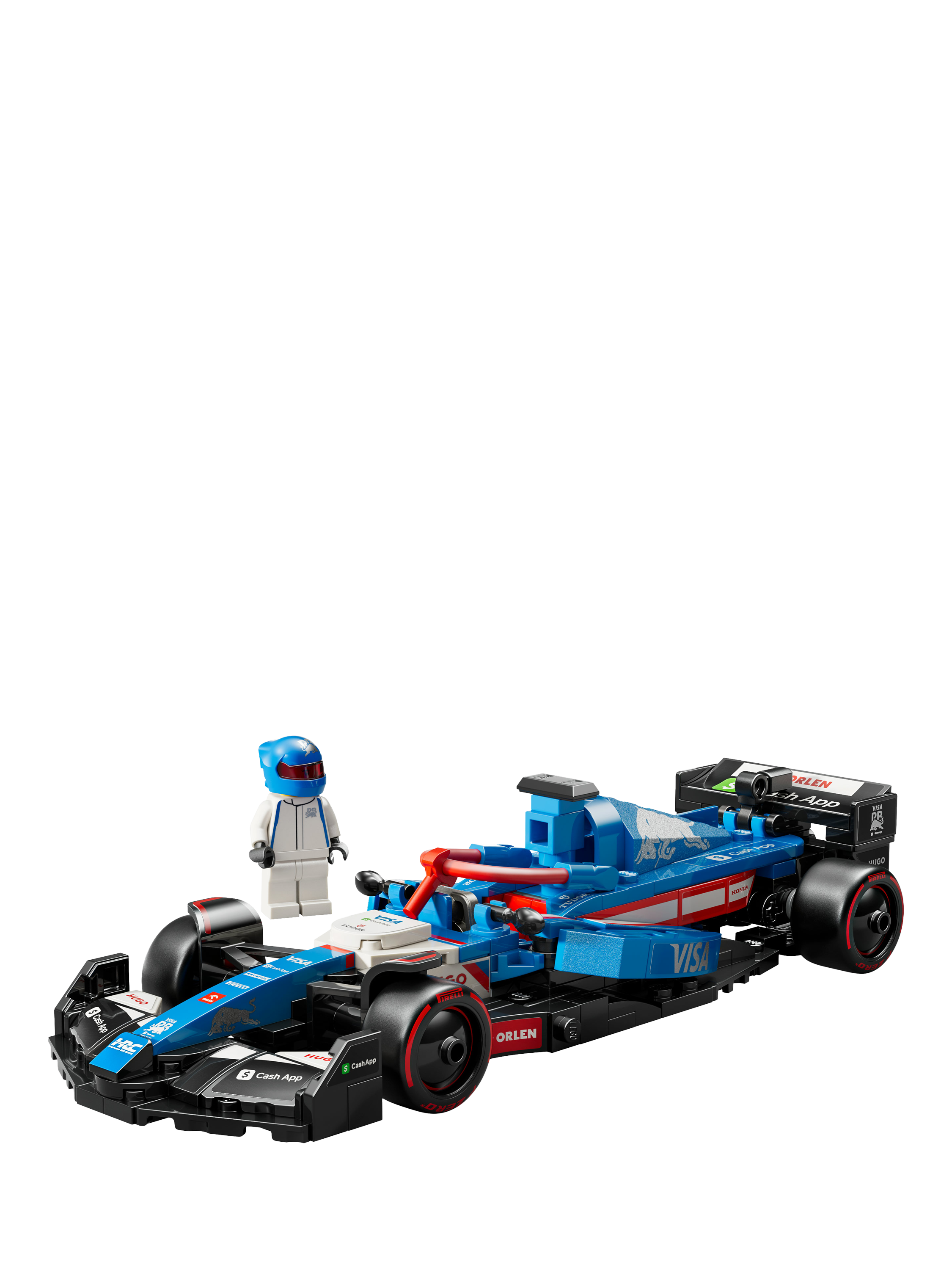 LEGO Speed Champions 77246 Visa Cash App RB VCARB 01 F1 Race Car