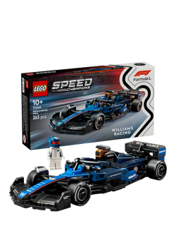 LEGO Speed Champions Williams Racing FW46 F1 Race Car 77249, Multi