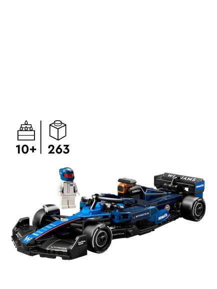 LEGO Speed Champions Williams Racing FW46 F1 Race Car 77249 - view 2, Multi