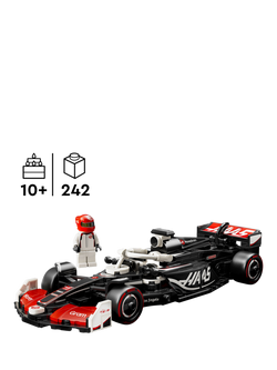 LEGO Speed Champions 77250 MoneyGram Haas F1 Team VF-24 Race Car - view 2, Multi
