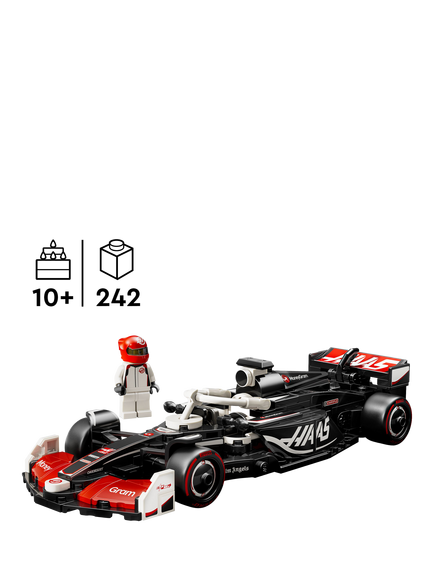 LEGO Speed Champions 77250 MoneyGram Haas F1 Team VF-24 Race Car - view 2, Multi