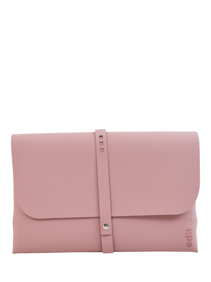 VENT for Change A4 Leather Folder & Tablet Wallet, Pink, Powder Pink