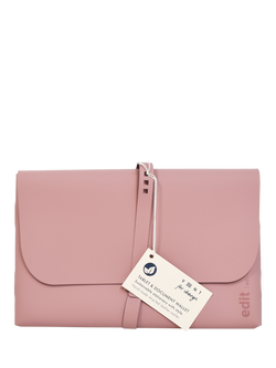 VENT for Change A4 Leather Folder & Tablet Wallet, Pink - view 2, Powder Pink
