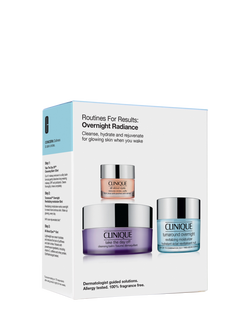 Clinique Routines For Results Overnight Radiance Skincare Gift Set, 
