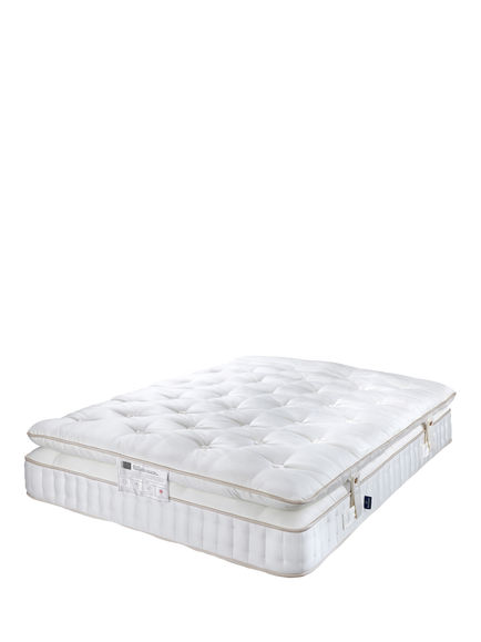 John Lewis British Natural Collection Yorkshire Wool 5000 Mattress Enhancer, White
