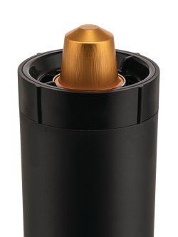 Alessi Plissé Coffee Capsule Crusher, Black - view 2, 