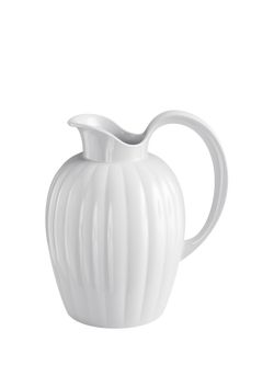 Georg Jensen Bernadotte Porcelain Jug, 500ml, Cream, Cream
