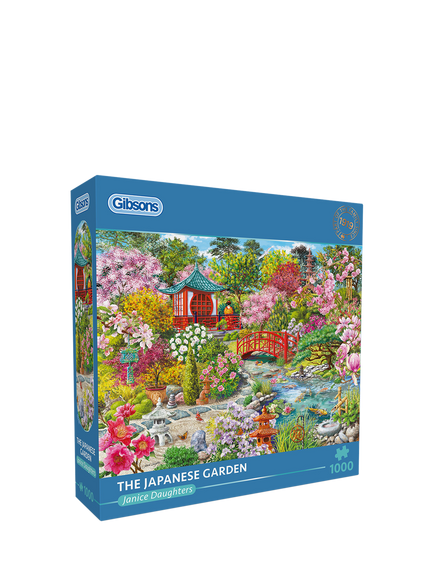 Gibsons Cherry Blossoms Jigsaw Puzzle, 1000 Pieces, Multi Multi