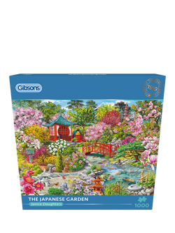 Gibsons Cherry Blossoms Jigsaw Puzzle, 1000 Pieces - view 2, Multi Multi
