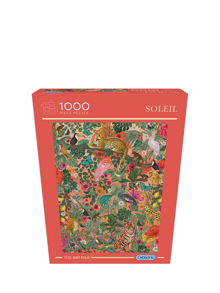 Gibsons Soliel Jigsaw Puzzle, 1000 Pieces - view 2, Multi Multi