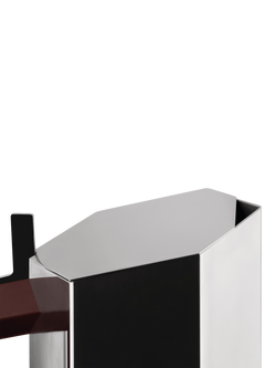 Alessi Menhir Induction Hob Espresso Maker, 3 Cup - view 2, 