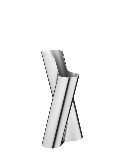 Georg Jensen Lituus Stainless Steel Floor Vase, H50cm, 