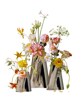 Georg Jensen Lituus Stainless Steel Floor Vase, H50cm - view 2, 