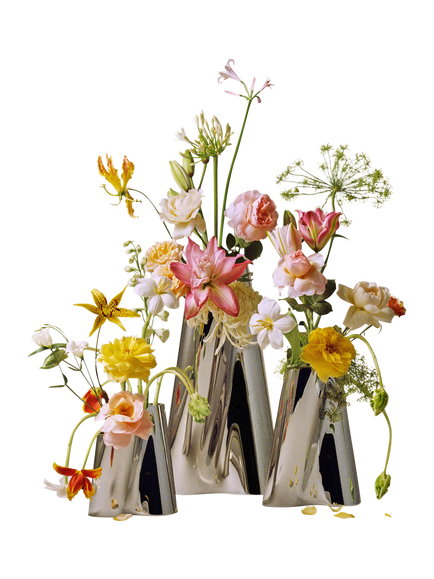 Georg Jensen Lituus Stainless Steel Floor Vase, H50cm - view 2, 