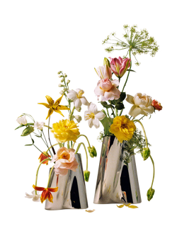 Georg Jensen Lituus Stainless Steel Vase, H20cm - view 2, 